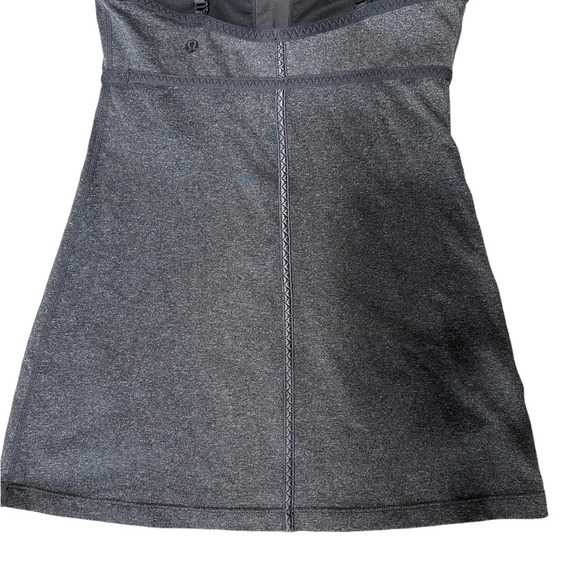 Lululemon Ariel Tank Heathered Grey - Picture 2 of 4